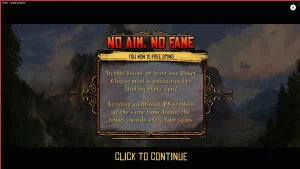Tampilan visual slot Dead by Noon dengan tema Wild West yang mencekam