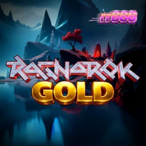 Tampilan grid 5x5 dalam game slot Ragnarok Gold dengan tema mitologi Nordik